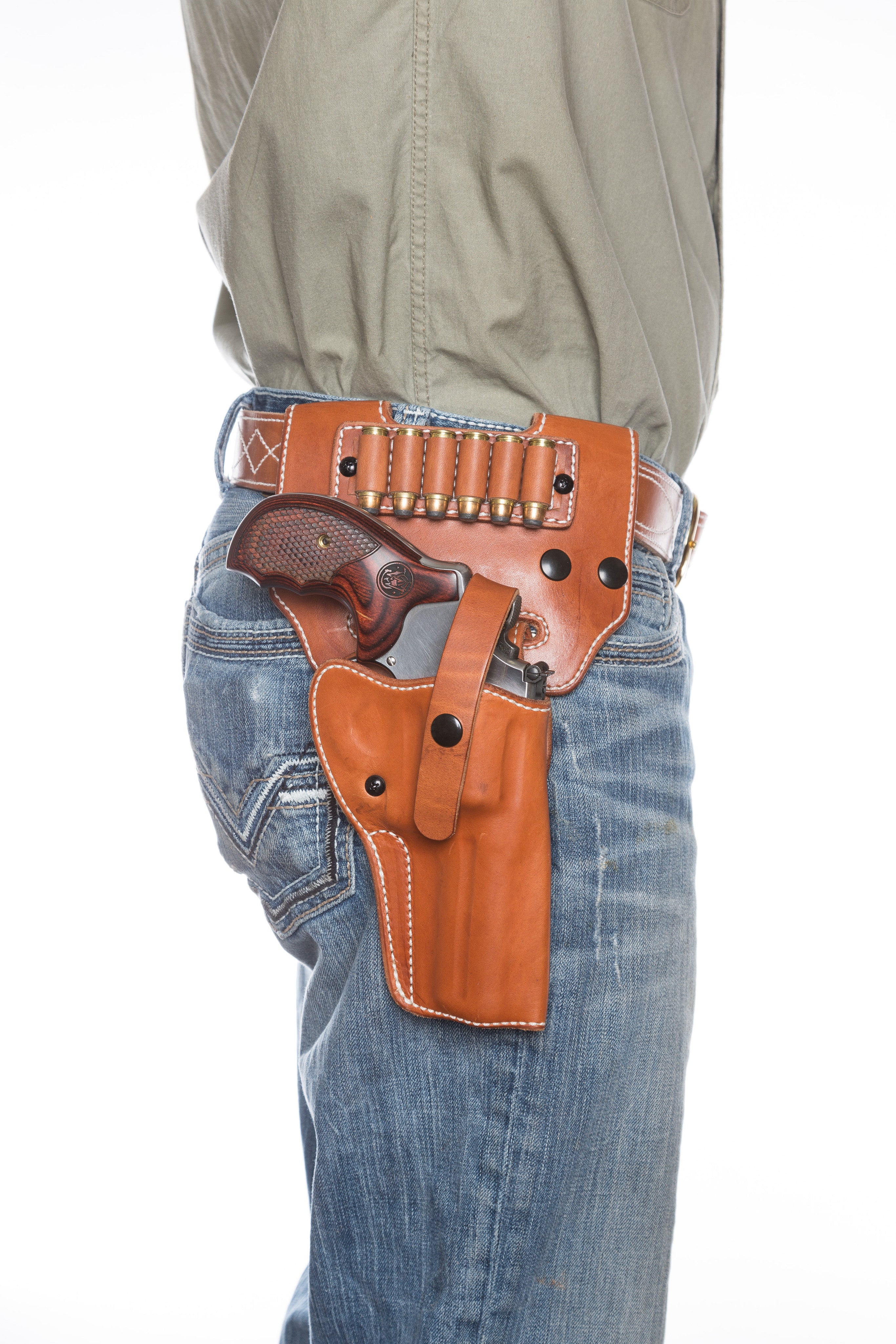 leather leg gun holsters